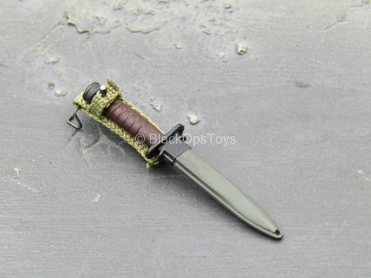 WWII - US 2nd Ranger Battalion - Metal Bayonet w/Sheath