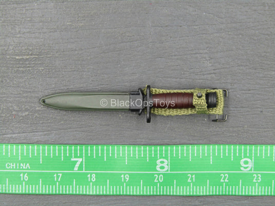 WWII - US 2nd Ranger Battalion - Metal Bayonet w/Sheath