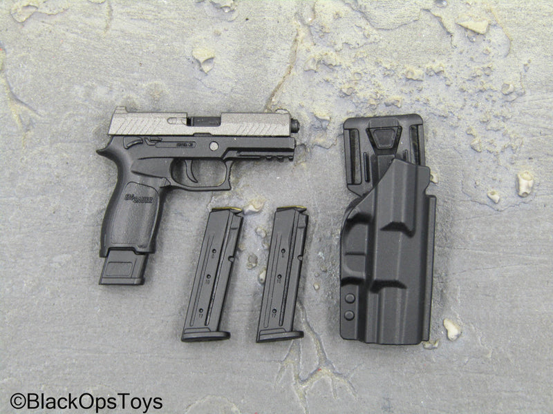 Load image into Gallery viewer, Task Force 58 CPO Erica Storm - SIG P320 Spring Loaded Pistol w/Holster
