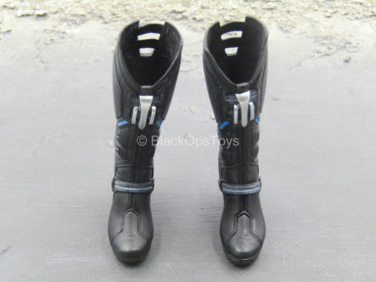 Age of Ultron - Black High Heeled Boots (Peg Type)