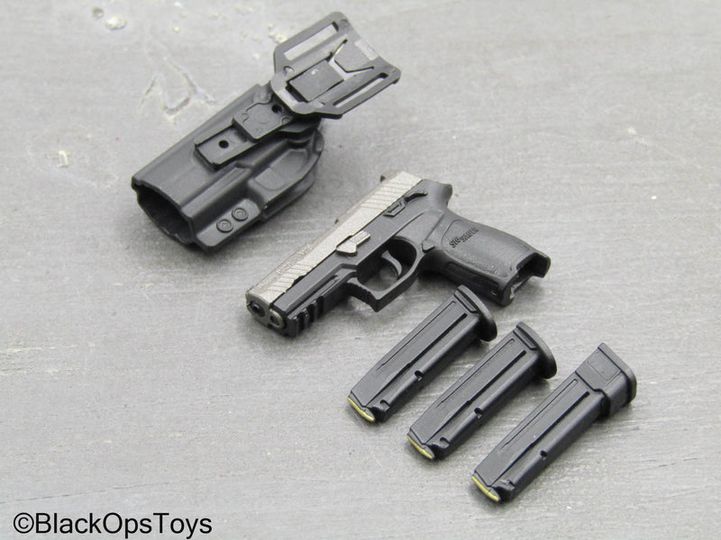 Load image into Gallery viewer, Task Force 58 CPO Erica Storm - SIG P320 Spring Loaded Pistol w/Holster
