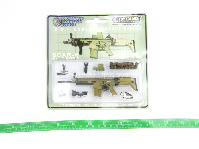 Load image into Gallery viewer, S.O.F. Combat Assault Rifle - Scar-H MK 17 MOD 0 - MINT IN BOX
