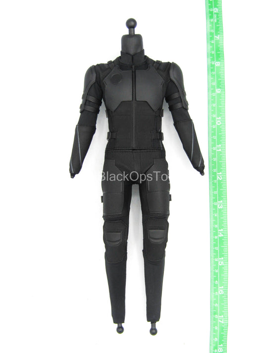 Spiderman Stealth Suit - Male Body w/Black Armored Body Suit – BlackOpsToys