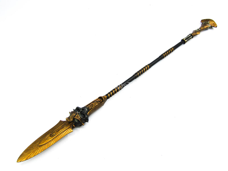 Load image into Gallery viewer, Pharaoh Tutankhamun (Black) - Black &amp; Gold Like Spear
