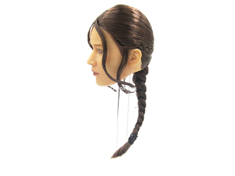Load image into Gallery viewer, Hunger Games Katniss Everdeen Head Sculpt
