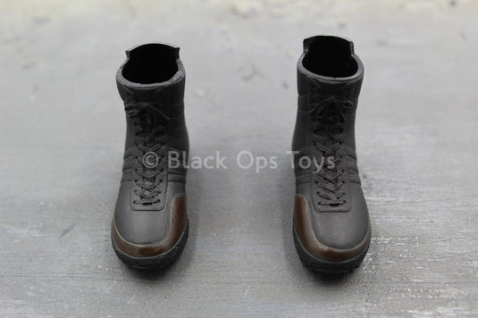 German GSG-9 - Black Combat Boots (Foot Type)