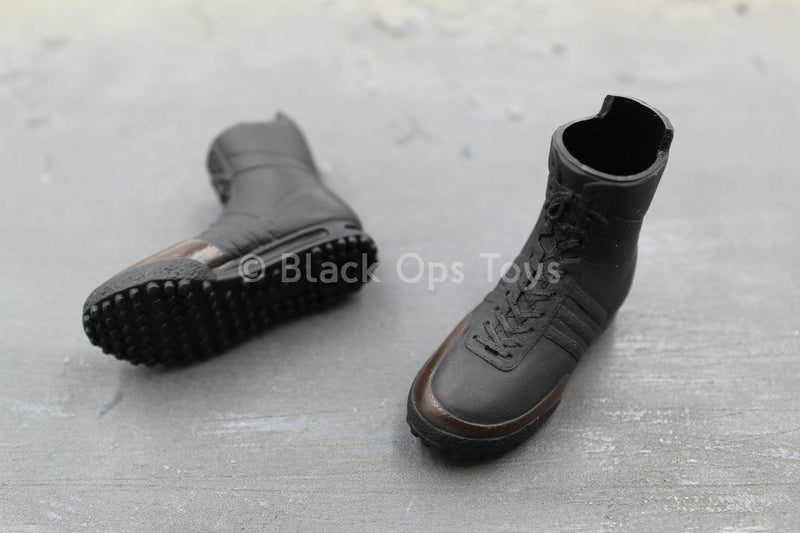 Load image into Gallery viewer, German GSG-9 - Black Combat Boots (Foot Type)
