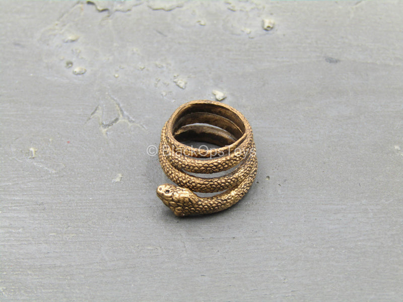 Load image into Gallery viewer, Pharaoh Tutankhamun (Black) - Snake Style Arm Band
