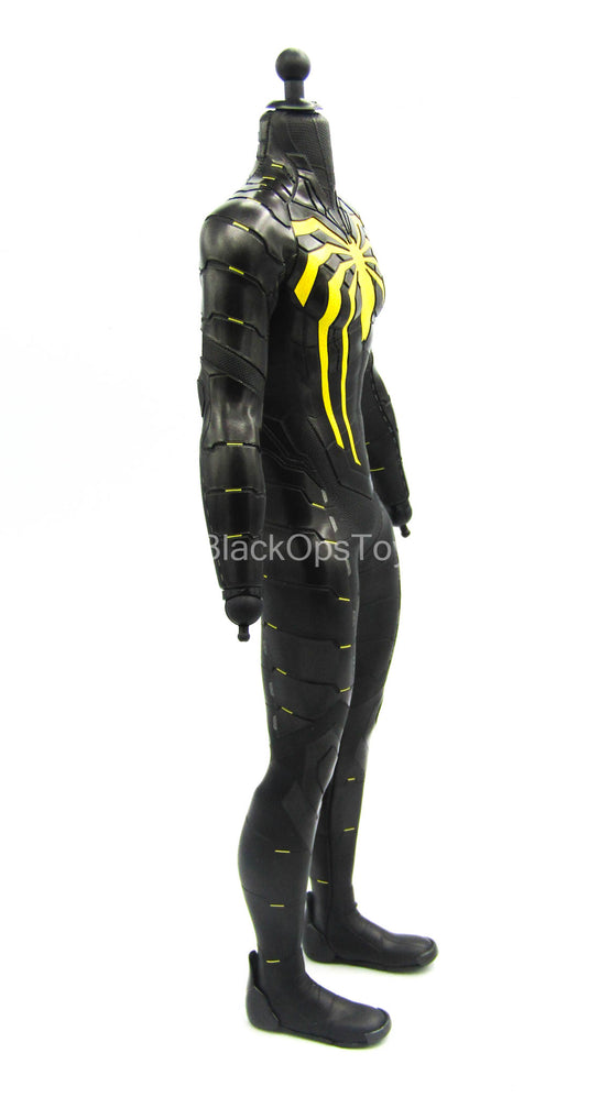 Spiderman Anti-Ock Suit - Male Body w/Black & Yellow Body Suit