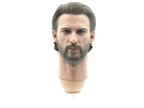 Captain America - Head Sculpt in Chris Evans Likeness