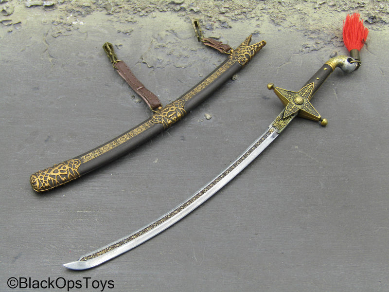 Load image into Gallery viewer, Ottoman Empire General - Metal Sword w/Sheath
