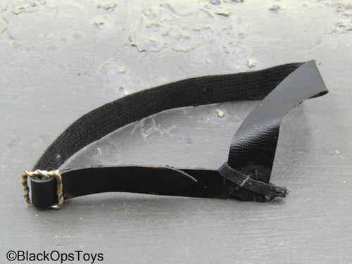 Black Leather Like Belt