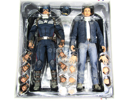 The Winter Soldier - Captain America & Steve Rogers 2-Pack - MIOB