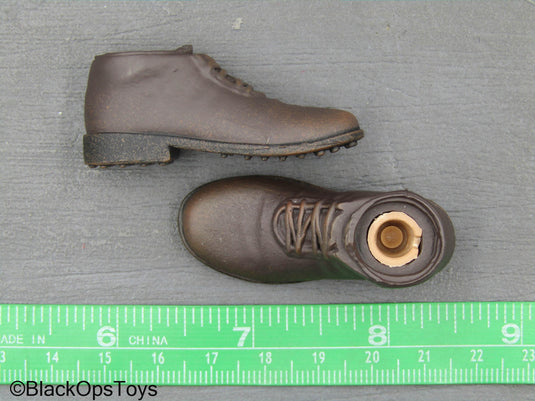 Ottoman Empire General - Brown Shoes (Peg Type)