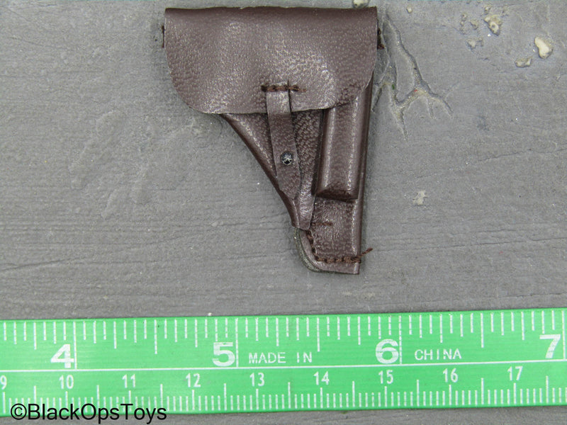 Load image into Gallery viewer, Brown Leather Like Pistol Holster
