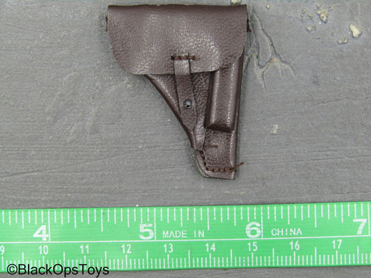 Brown Leather Like Pistol Holster
