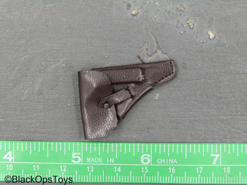 Load image into Gallery viewer, Brown Leather Like Pistol Holster
