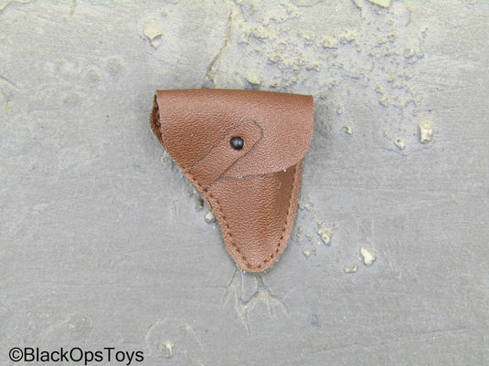 Brown Leather Like Pistol Holster