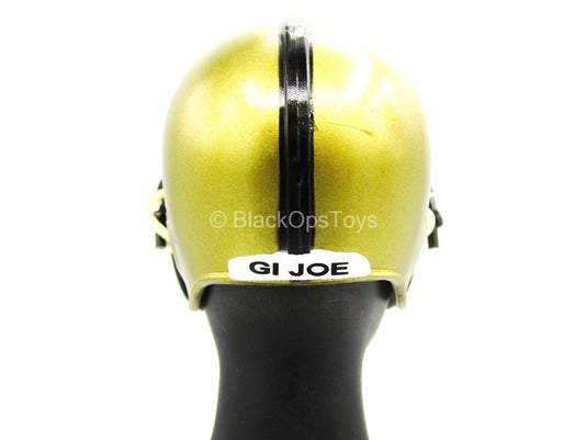 G.I. Joe Football - Gold-Colored Helmet w/Black Face Guard
