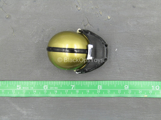 G.I. Joe Football - Gold-Colored Helmet w/Black Face Guard