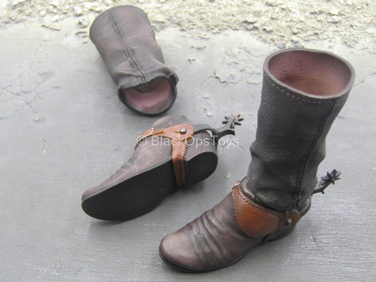 Red Death - Cowboy Boots w/Spurs (Peg Type)