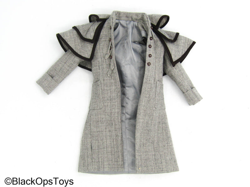 Load image into Gallery viewer, Dr Cowboy - Grey Detailed Over Coat
