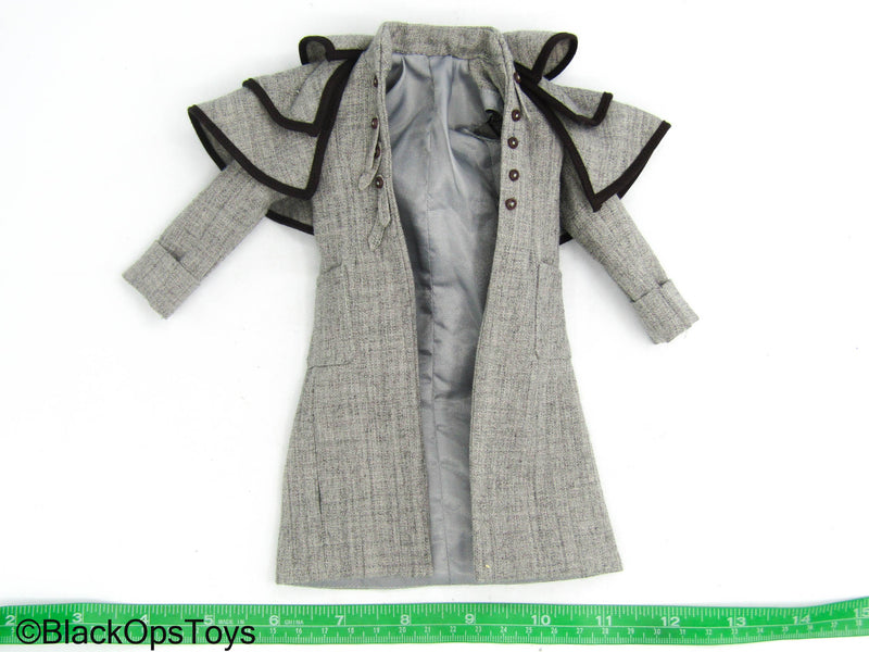 Load image into Gallery viewer, Dr Cowboy - Grey Detailed Over Coat
