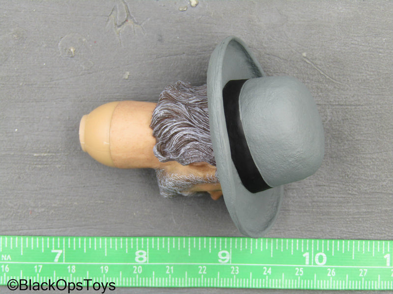 Load image into Gallery viewer, Dr Cowboy - Male Bearded Head Sculpt w/Hat
