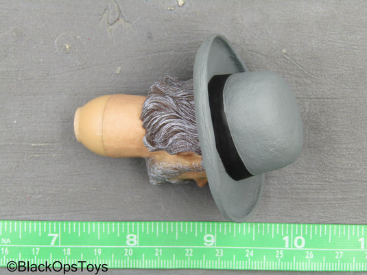 Dr Cowboy - Male Bearded Head Sculpt w/Hat