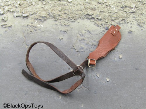 Brown Leather Like Sling Holster