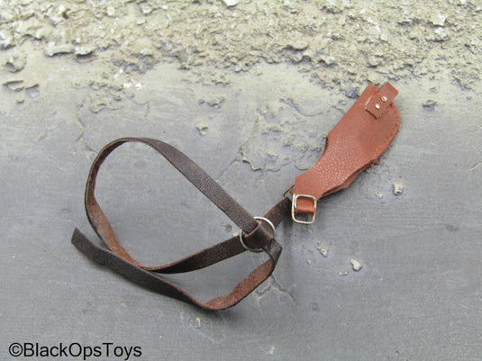 Brown Leather Like Sling Holster
