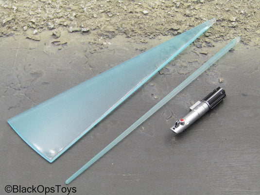 Star Wars Snowspeeder Luke - Lightsaber Hilt w/Blue Blade & Motion Blade