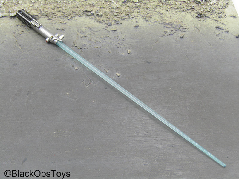 Load image into Gallery viewer, Star Wars Snowspeeder Luke - Lightsaber Hilt w/Blue Blade &amp; Motion Blade
