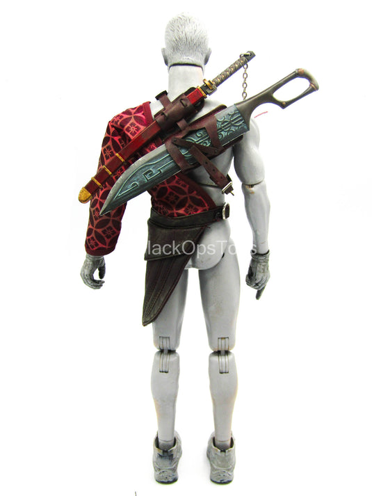 Ninkyo Seiji - Half-Kimono w/Sword, Dagger & Holster Set