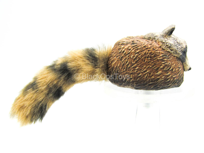 Load image into Gallery viewer, Red Death - Racoon Hat

