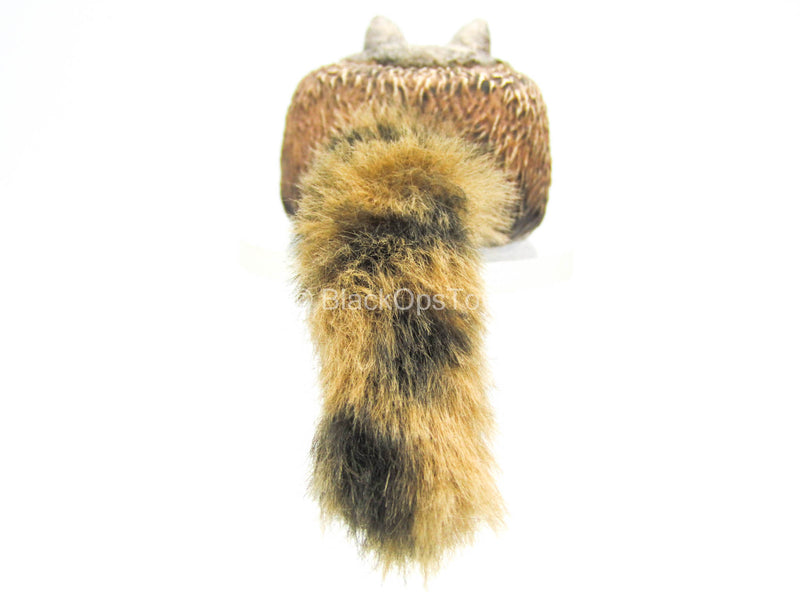 Load image into Gallery viewer, Red Death - Racoon Hat
