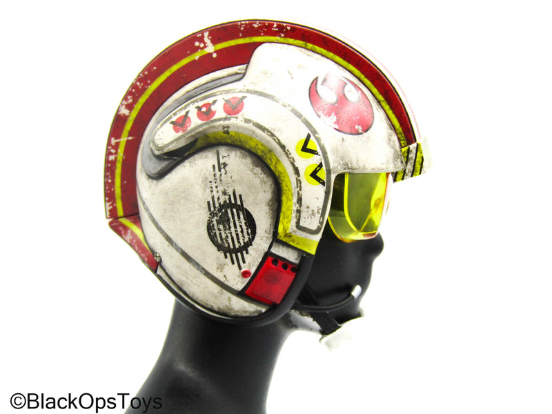 Load image into Gallery viewer, Star Wars Snowspeeder Luke - Rebel Helmet
