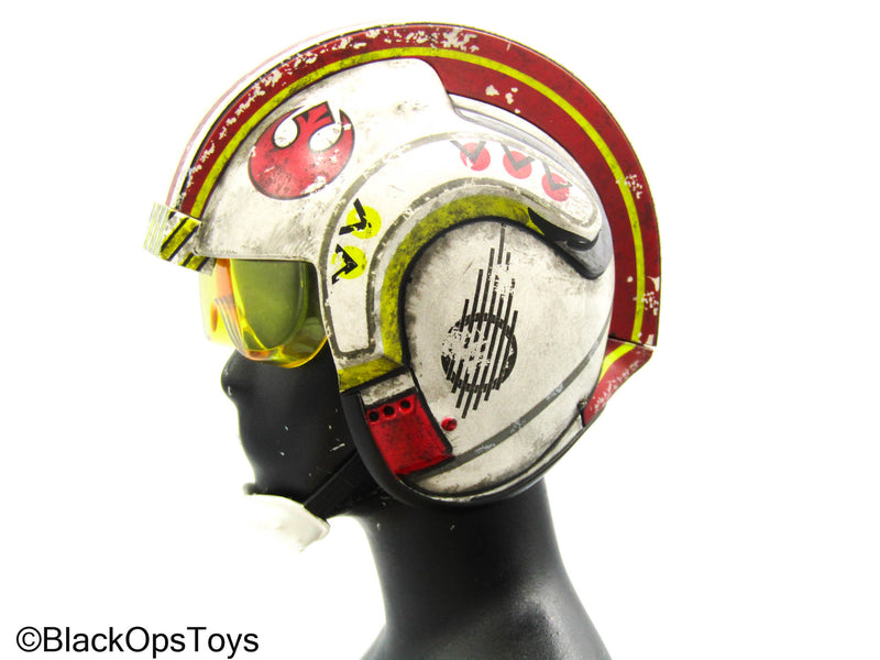 Load image into Gallery viewer, Star Wars Snowspeeder Luke - Rebel Helmet
