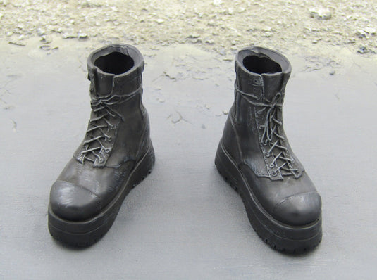 Hellboy Platform Combat Boots Foot Type