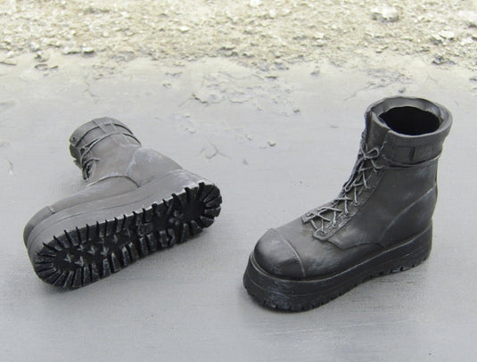 Hellboy Platform Combat Boots Foot Type