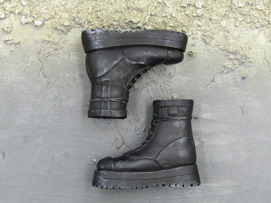 Hellboy Platform Combat Boots Foot Type