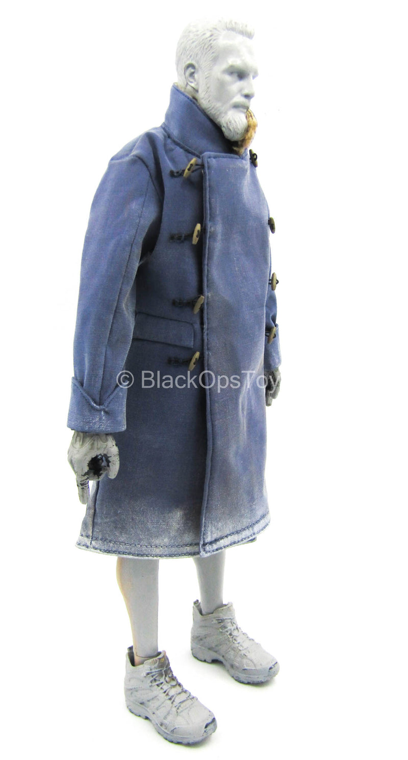 Load image into Gallery viewer, Red Death - Blue Coat w/Fur Lining
