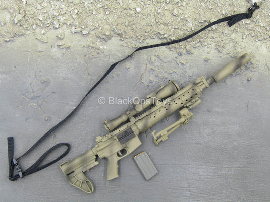Direct Action Equipment II - Camo SPR Rifle w/Bipod & Sling