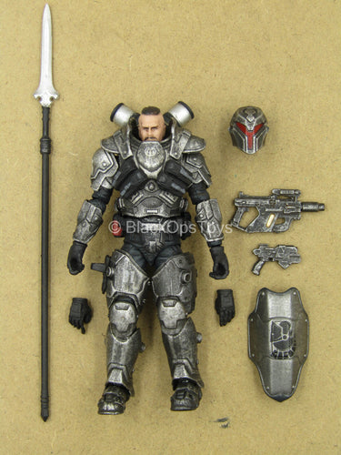 1/18 - 1st Legion Steel Spear - Male Armored Body w/Weapon Set