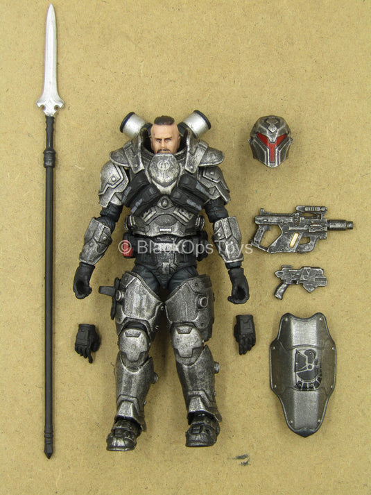 1/18 - 1st Legion Steel Spear - Male Armored Body w/Weapon Set