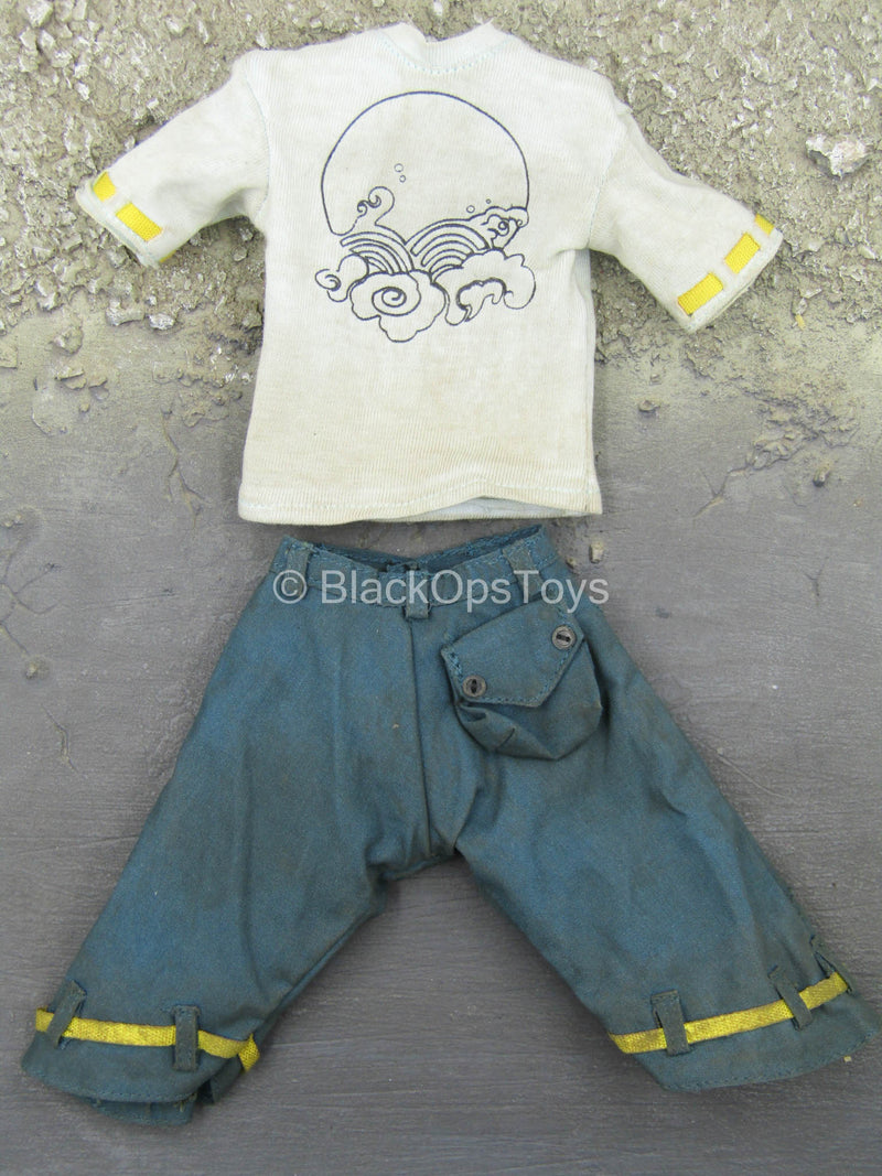 Load image into Gallery viewer, Ninkyo Seiji - Weathered Shirt &amp; Shorts Set
