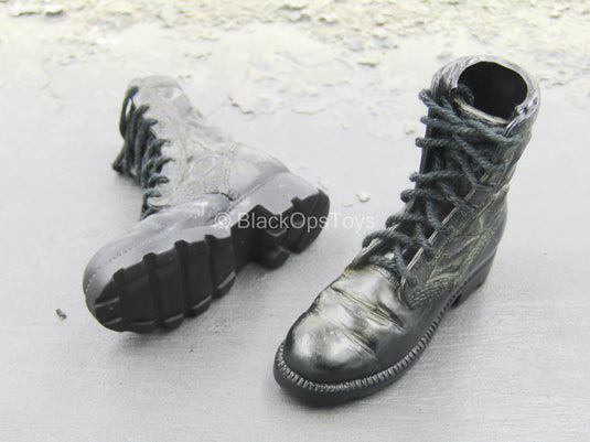 U.S. Navy Seal - Night Ops Jumper - Black Boots (Foot Type)