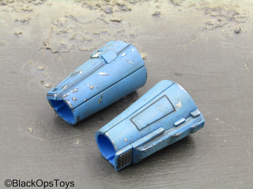Star Wars The Mandalorian Axe Woves - Blue Beskar Gauntlets