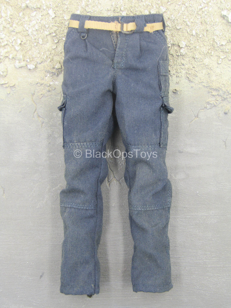 Load image into Gallery viewer, Predators - Black Pants w/Belt
