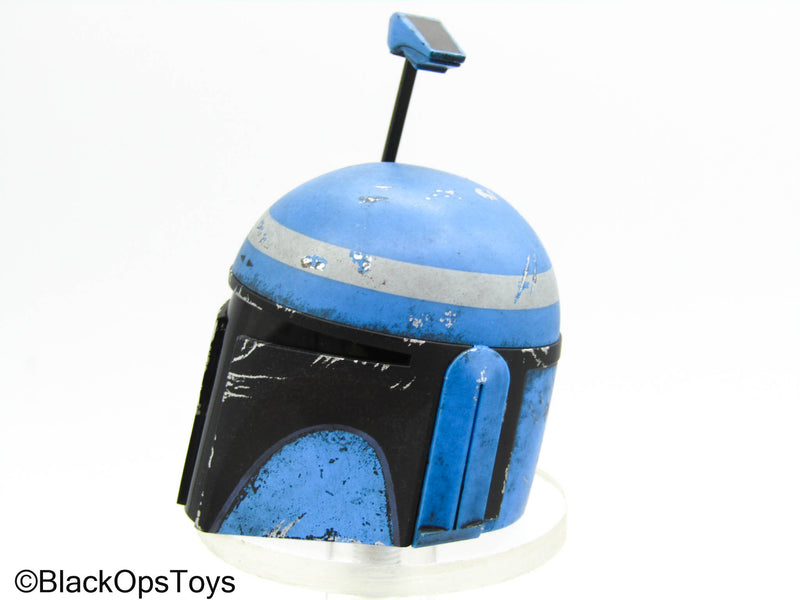 Load image into Gallery viewer, Star Wars The Mandalorian Axe Woves - Blue Helmeted Head Sculpt
